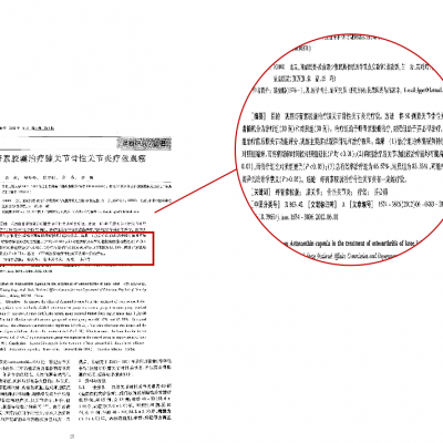 南宫电子官网胶囊医治膝关节骨性关节炎疗效观察